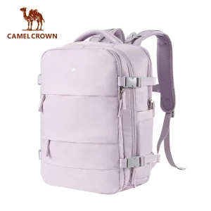 Camel CROWN Không gian nhiều lớp 25L Túi leo núi Du lịch Ba lô máy tính ngoài trời