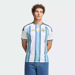 Áo adidas Bóng đá Áo Đấu Sân Nhà Argentina 26 Nam trắng JM8396